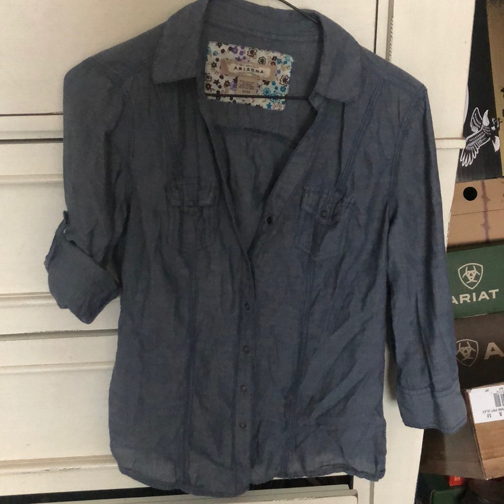 Arizona Faux Denim Shirt